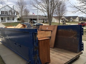 residential dumpster rental in Madison, WI