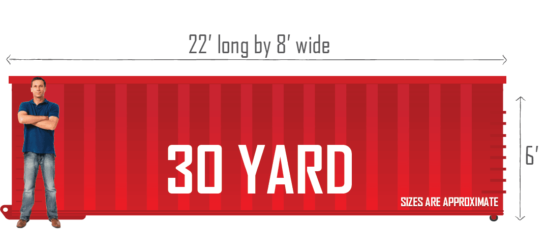 30 Yard Dumpster Rental in Madison